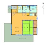 守子坂別荘地 那須街道近く【築浅の平屋建】【公営水道】