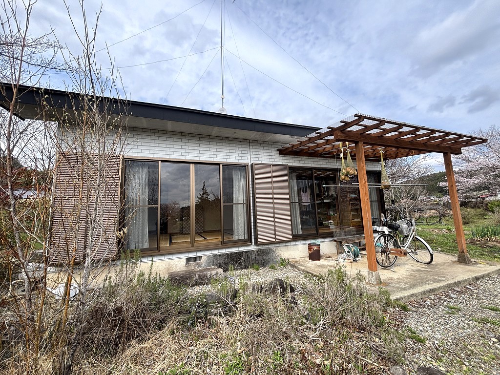 沼野井　余笹川・黒川の河川敷に近く　希少な立地【平屋建て】【家庭菜園】