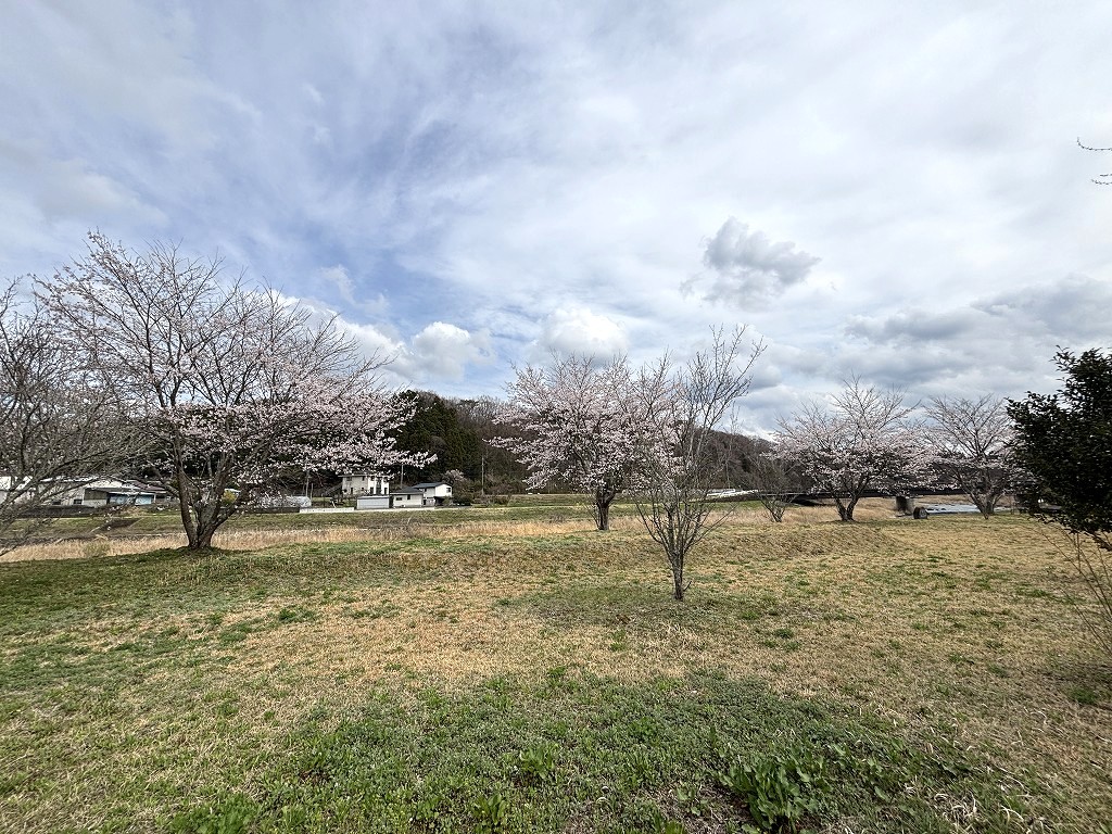 沼野井　余笹川・黒川の河川敷に近く　希少な立地【平屋建て】【家庭菜園】