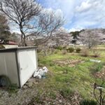 沼野井　余笹川・黒川の河川敷に近く　希少な立地【平屋建て】【家庭菜園】