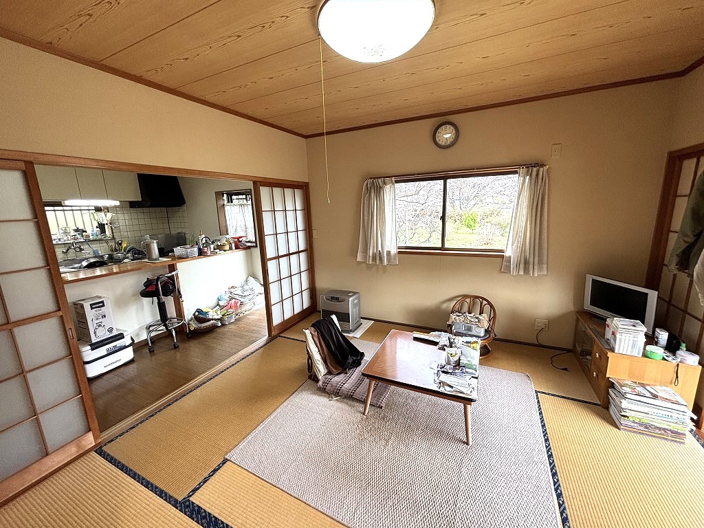 沼野井　余笹川・黒川の河川敷に近く　希少な立地【平屋建て】【家庭菜園】